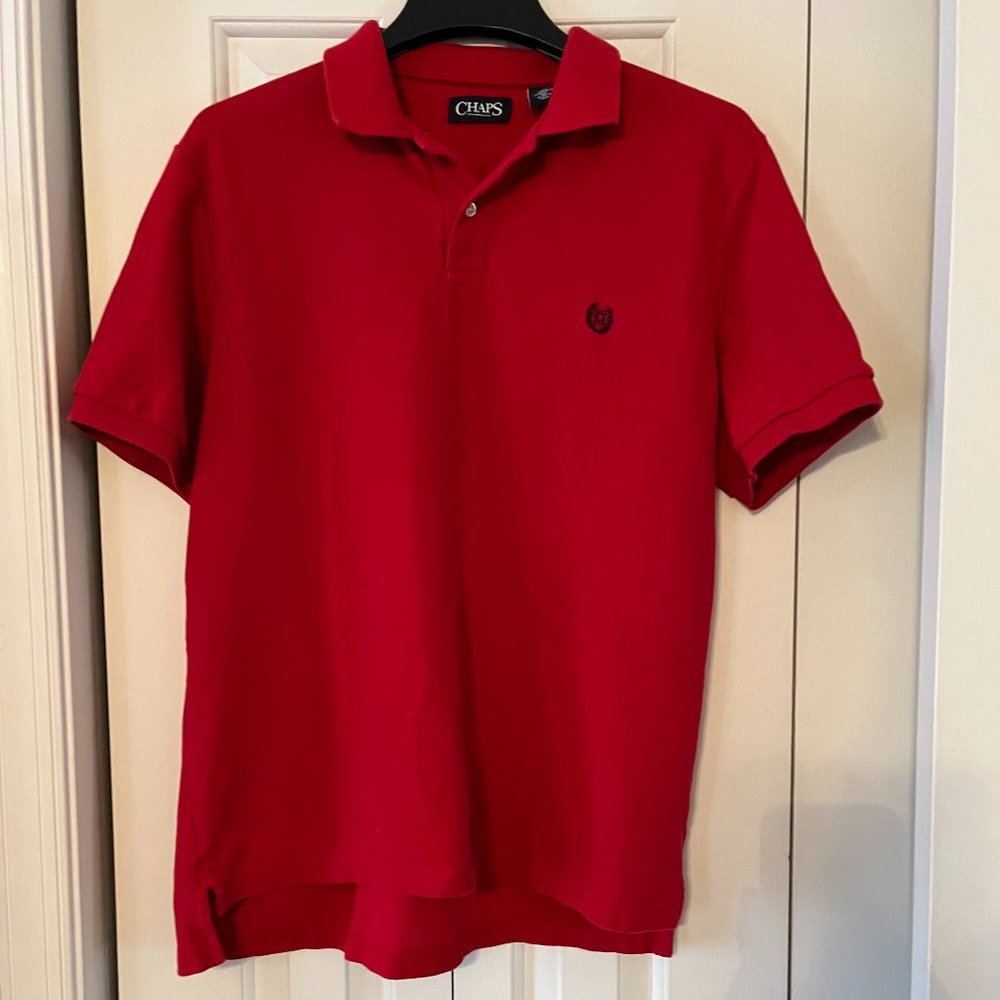 Chaps Red Polo Shirt